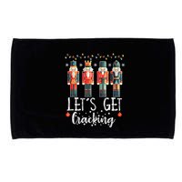 Lets Get Cracking Christmas Nutcracker Ballet Microfiber Hand Towel