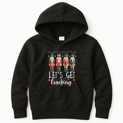 Lets Get Cracking Christmas Nutcracker Ballet Kids Hoodie