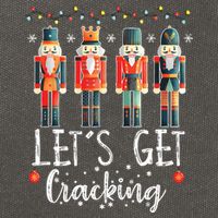 Lets Get Cracking Christmas Nutcracker Ballet Cotton Canvas Backpack