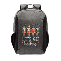 Lets Get Cracking Christmas Nutcracker Ballet Vector Backpack