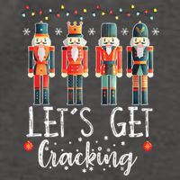 Lets Get Cracking Christmas Nutcracker Ballet Vector Backpack