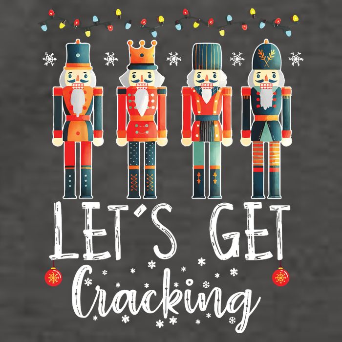Lets Get Cracking Christmas Nutcracker Ballet Vector Backpack