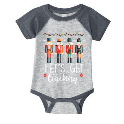 Lets Get Cracking Christmas Nutcracker Ballet Infant Baby Jersey Bodysuit