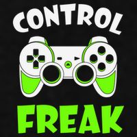 Large Game Console Controller Control Freak Gift Ladies PosiCharge Tri-Blend Wicking Tank