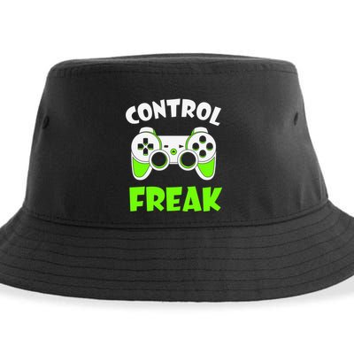 Large Game Console Controller Control Freak Gift Sustainable Bucket Hat