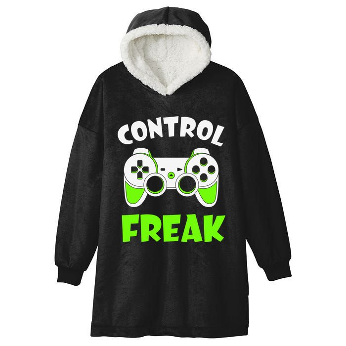 Large Game Console Controller Control Freak Gift Hooded Wearable Blanket