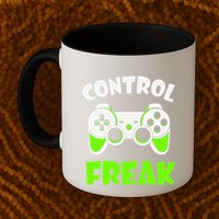 Large Game Console Controller Control Freak Gift Mug