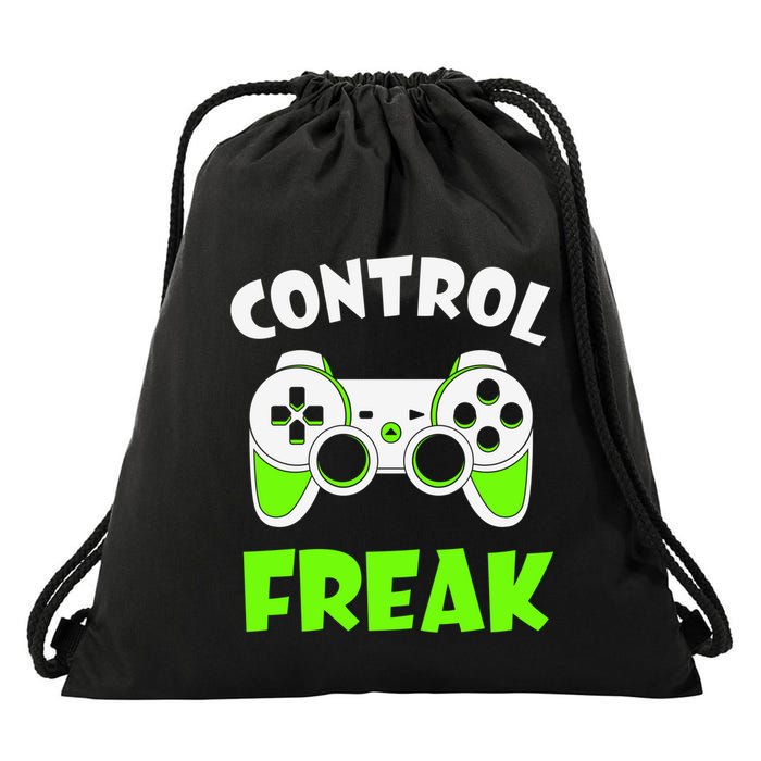 Large Game Console Controller Control Freak Gift Drawstring Bag