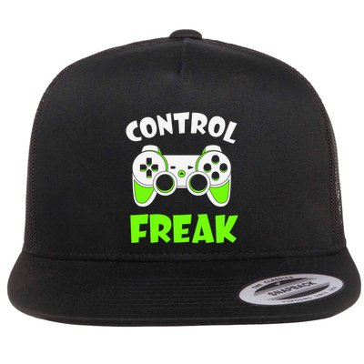 Large Game Console Controller Control Freak Gift Flatbill Hat
