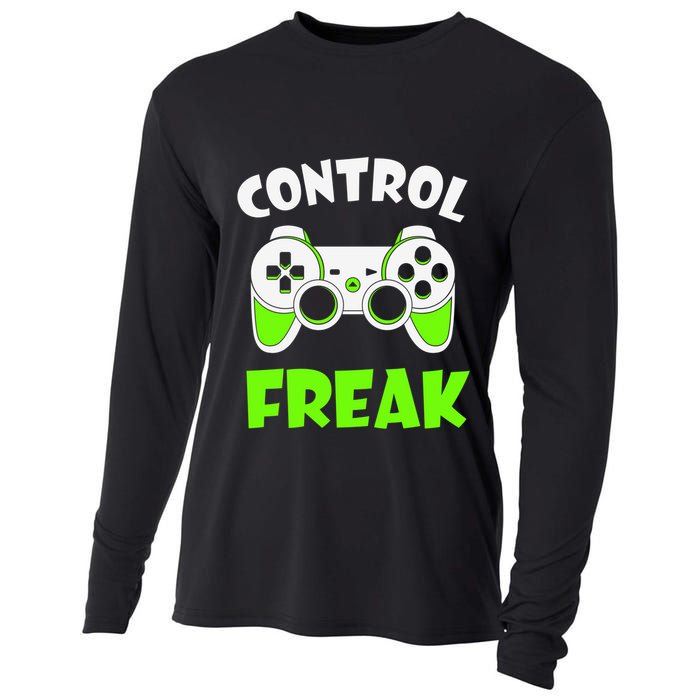 Large Game Console Controller Control Freak Gift Cooling Performance Long Sleeve Crew