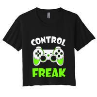 Large Game Console Controller Control Freak Gift Crop Top