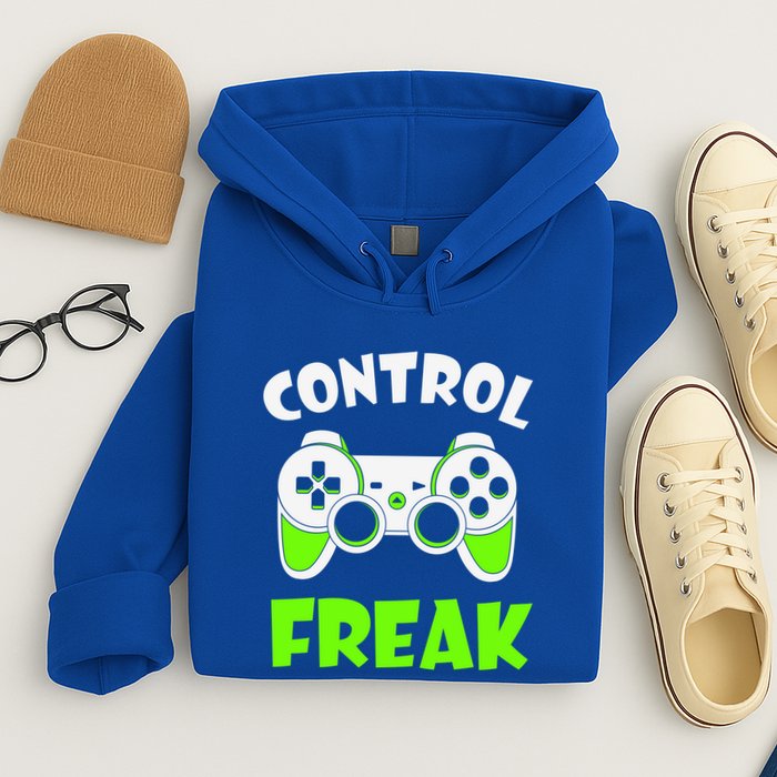 Large Game Console Controller Control Freak Gift Hoodie
