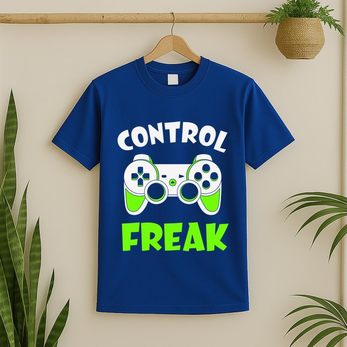 Large Game Console Controller Control Freak Gift T-Shirt