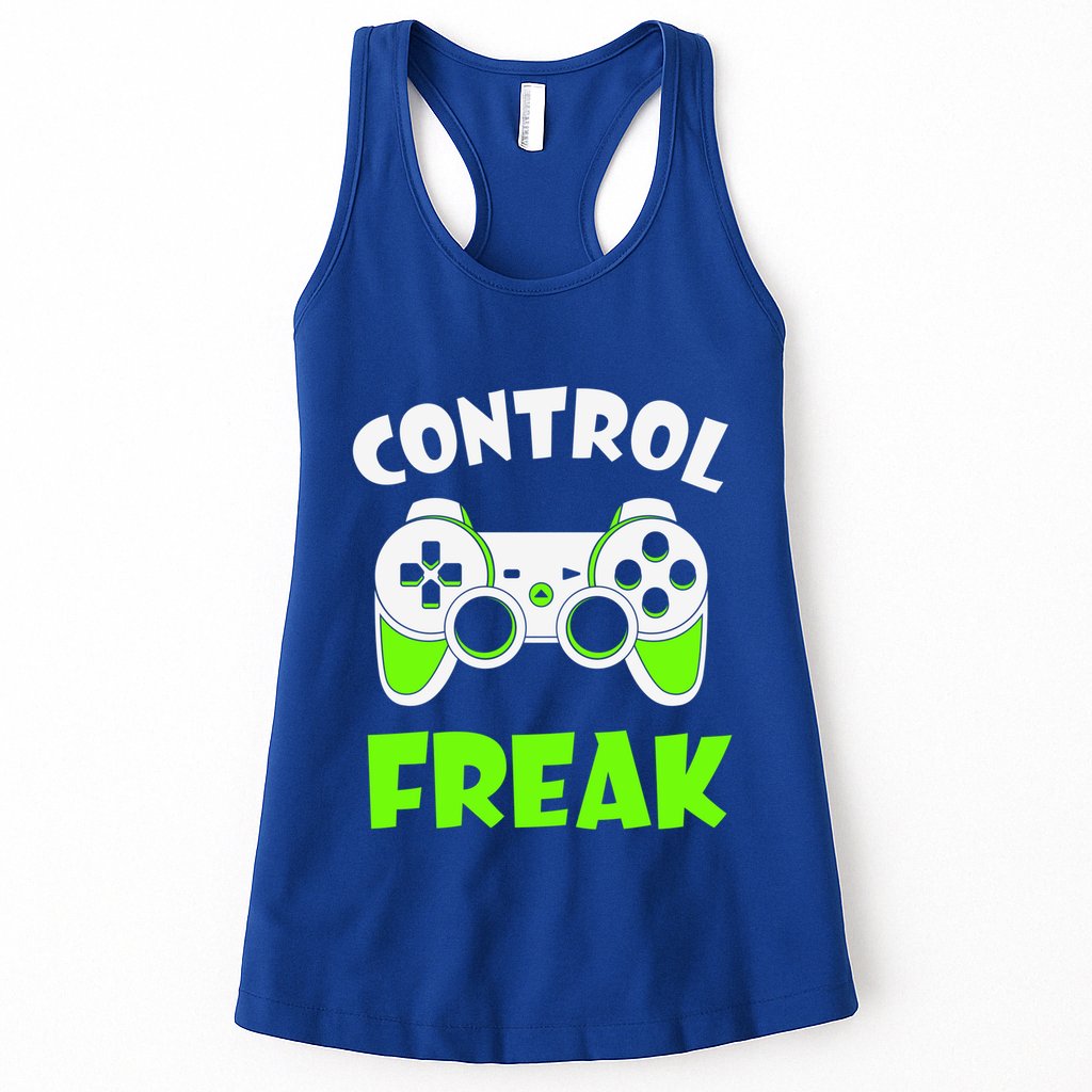 Large Game Console Controller Control Freak Gift Womens Tank Top