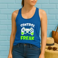 Large Game Console Controller Control Freak Gift Womens Tank Top