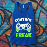 Large Game Console Controller Control Freak Gift Womens Tank Top