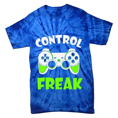 Large Game Console Controller Control Freak Gift Tie-Dye T-Shirt