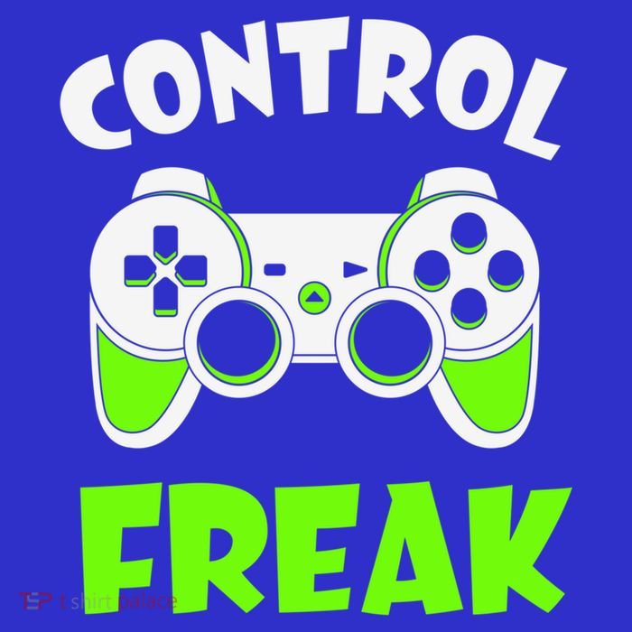 Large Game Console Controller Control Freak Gift Tank Top