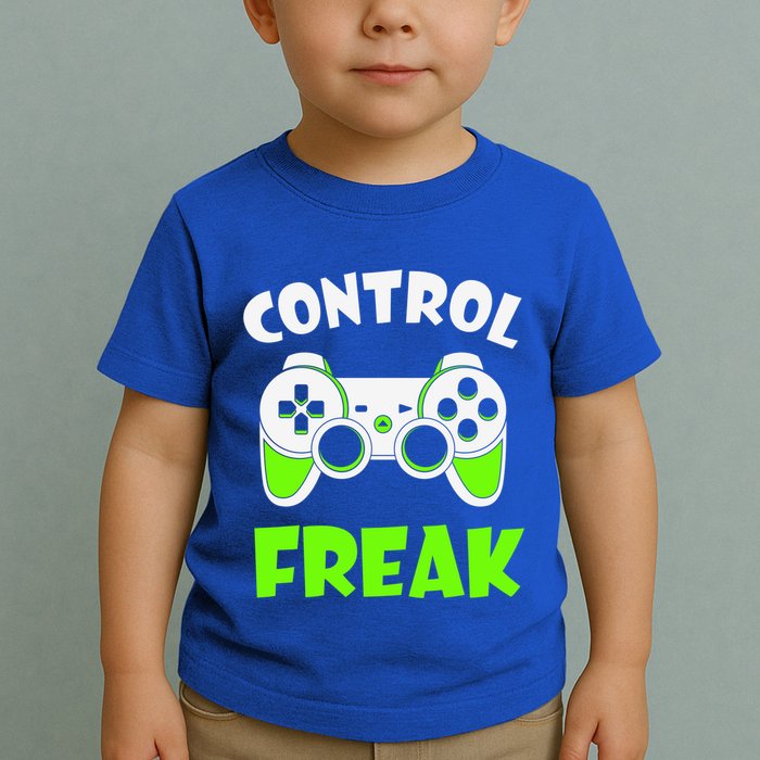 Large Game Console Controller Control Freak Gift Toddler T-Shirt
