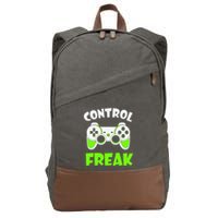 Large Game Console Controller Control Freak Gift Cotton Canvas Backpack