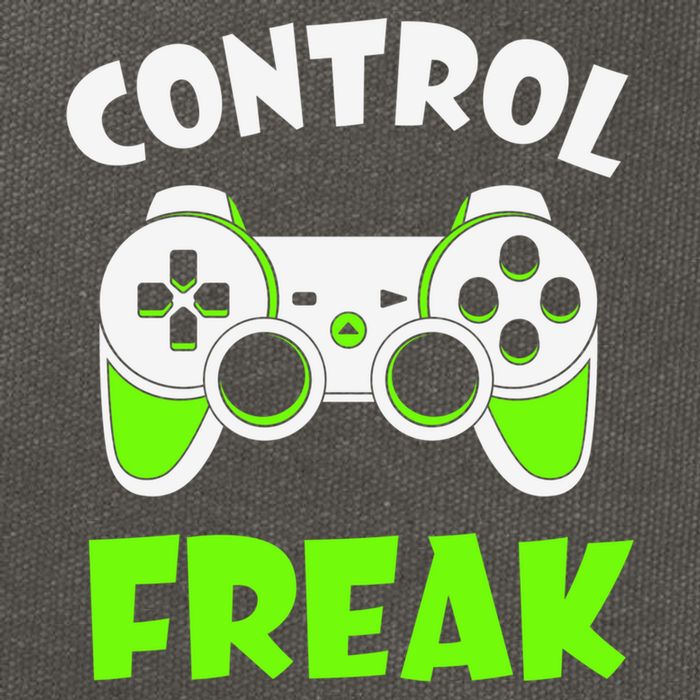 Large Game Console Controller Control Freak Gift Cotton Canvas Backpack