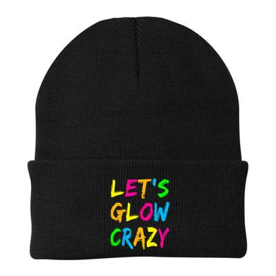 Let's Glow Crazy Glow Party 80s Retro Costume Party Lover  Beanie