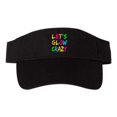 Let's Glow Crazy Glow Party 80s Retro Costume Party Lover  Visor