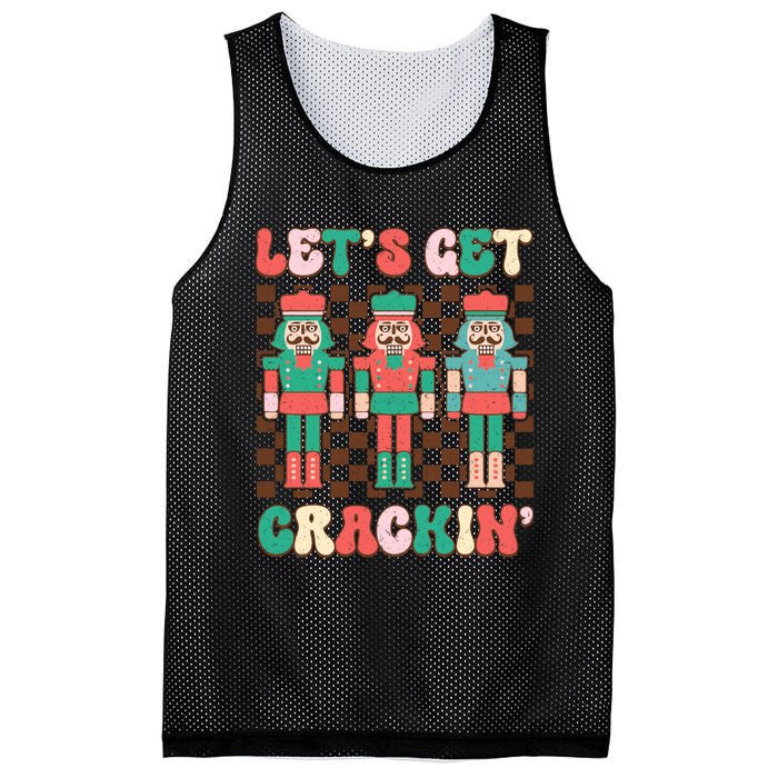 LetS Get Crackin Nutcracker Print Mesh Reversible Basketball Jersey Tank