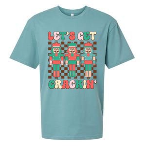 LetS Get Crackin Nutcracker Print Sueded Cloud Jersey T-Shirt