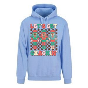 LetS Get Crackin Nutcracker Print Unisex Surf Hoodie