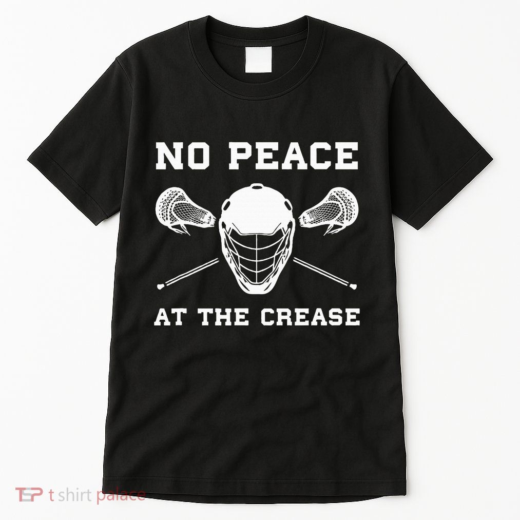 Lacrosse Goalie Crease Funny Lax Tall T-Shirt