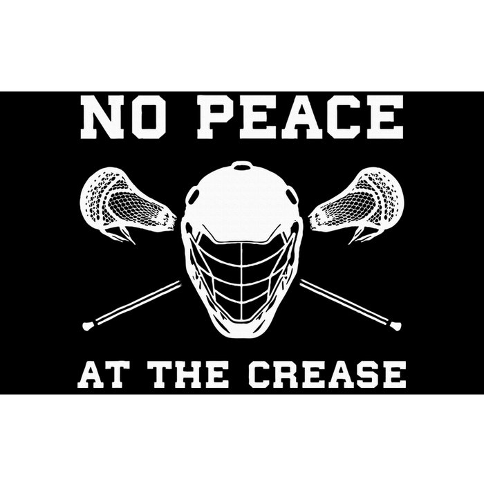 Lacrosse Goalie Crease Funny Lax Bumper Sticker