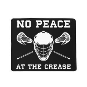 Lacrosse Goalie Crease Funny Lax Mousepad