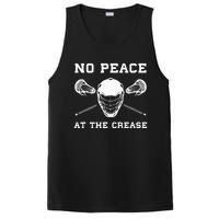 Lacrosse Goalie Crease Funny Lax PosiCharge Competitor Tank