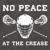 Lacrosse Goalie Crease Funny Lax Vector Backpack