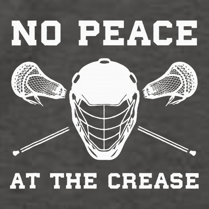 Lacrosse Goalie Crease Funny Lax Vector Backpack