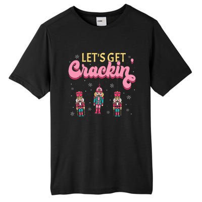 Lets Get Crackin Three Nutcrackers Christmas Tall Fusion ChromaSoft Performance T-Shirt