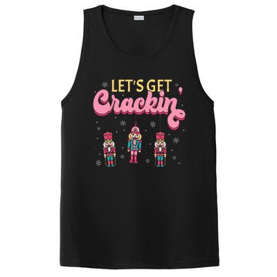 Lets Get Crackin Three Nutcrackers Christmas PosiCharge Competitor Tank