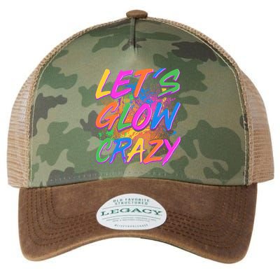 Let's Glow Crazy Legacy Tie Dye Trucker Hat