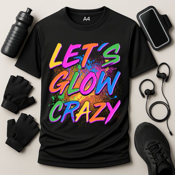 Let's Glow Crazy Cooling Performance Crew T-Shirt