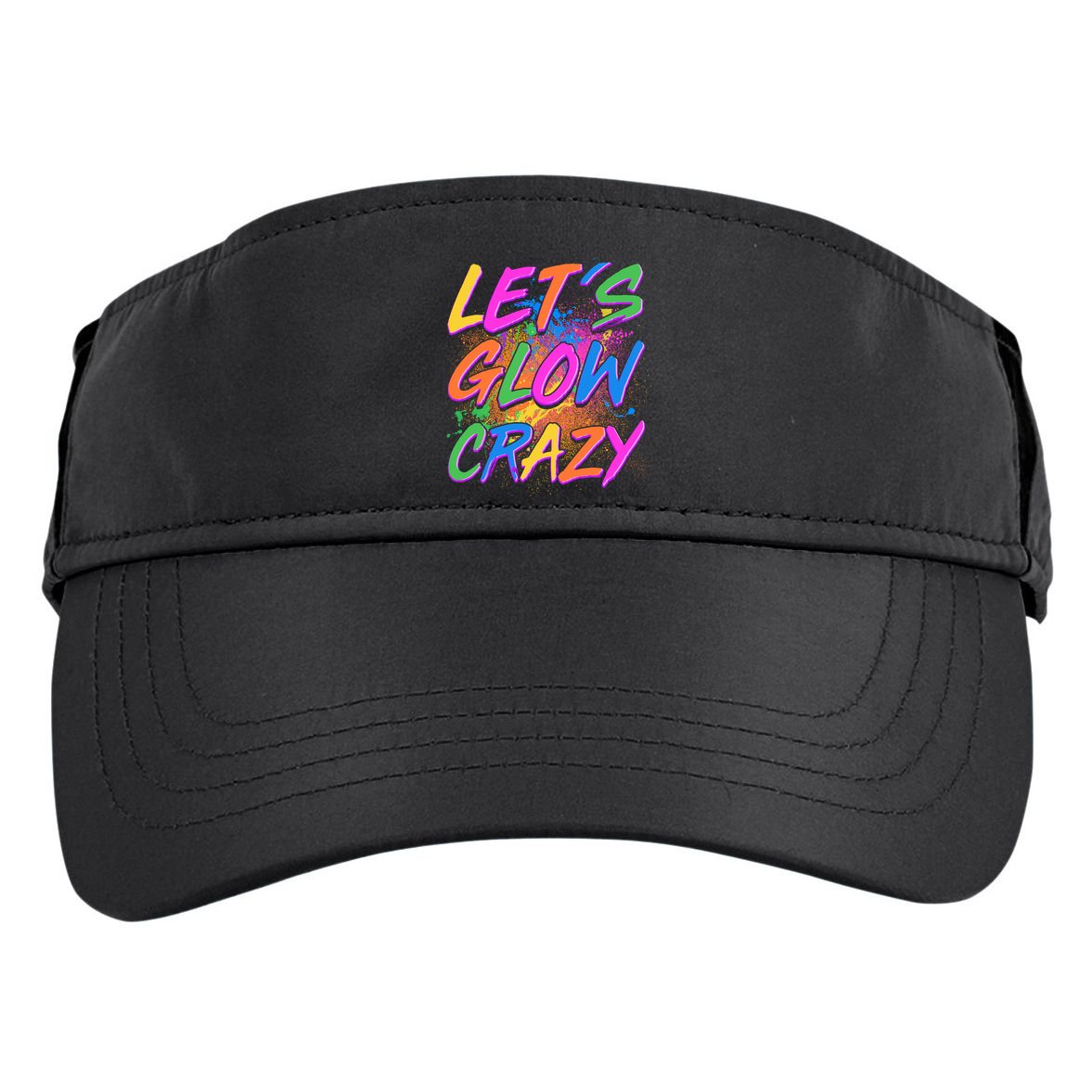 Let's Glow Crazy Adult Drive Performance Visor
