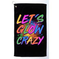 Let's Glow Crazy Golf Towel