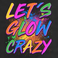 Let's Glow Crazy Golf Towel