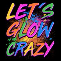 Let's Glow Crazy Zip Tote Bag