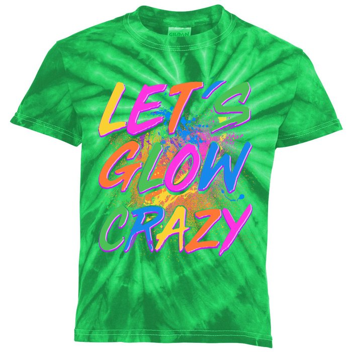 Let's Glow Crazy Kids Tie-Dye T-Shirt