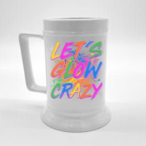 Let's Glow Crazy Beer Stein