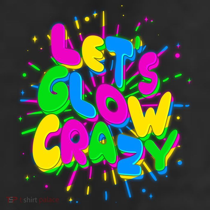 Lets Glow Crazy 11oz C Handle Ceramic Mug