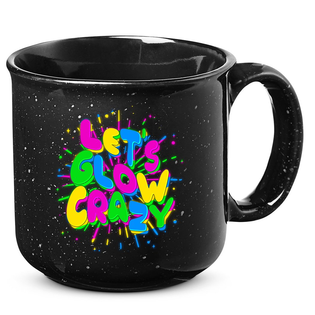 Lets Glow Crazy 15oz Campfire Ceramic Mug
