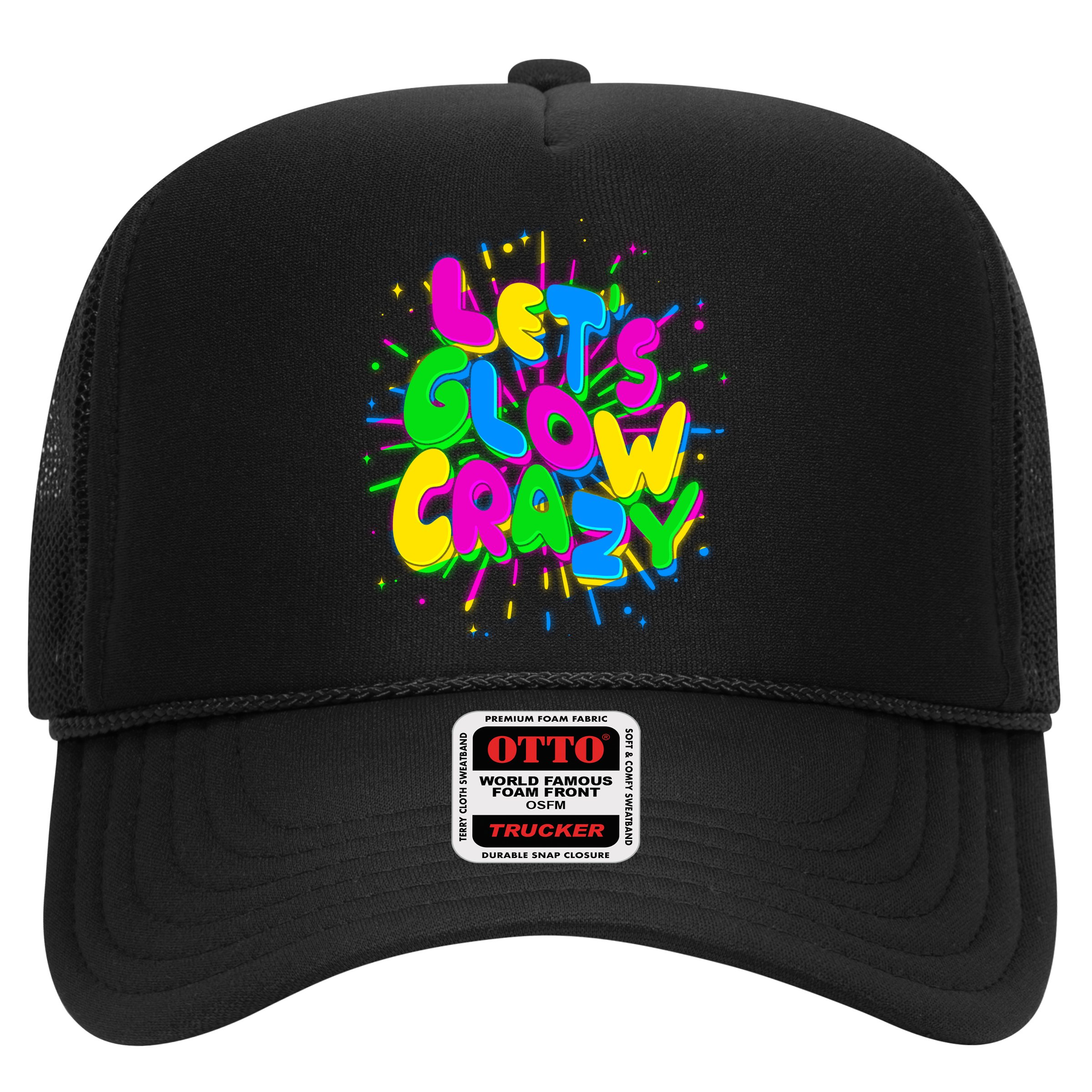 Lets Glow Crazy Hat
