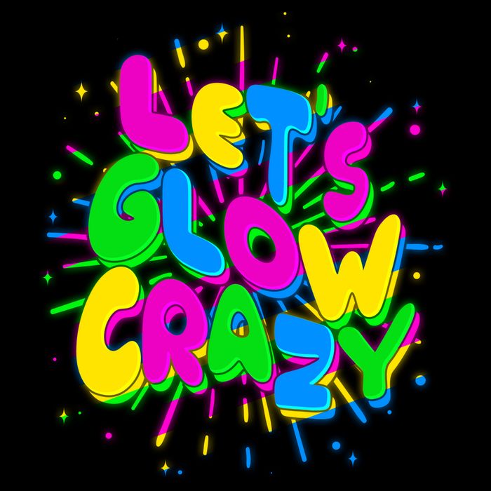Lets Glow Crazy Wool Snapback Cap